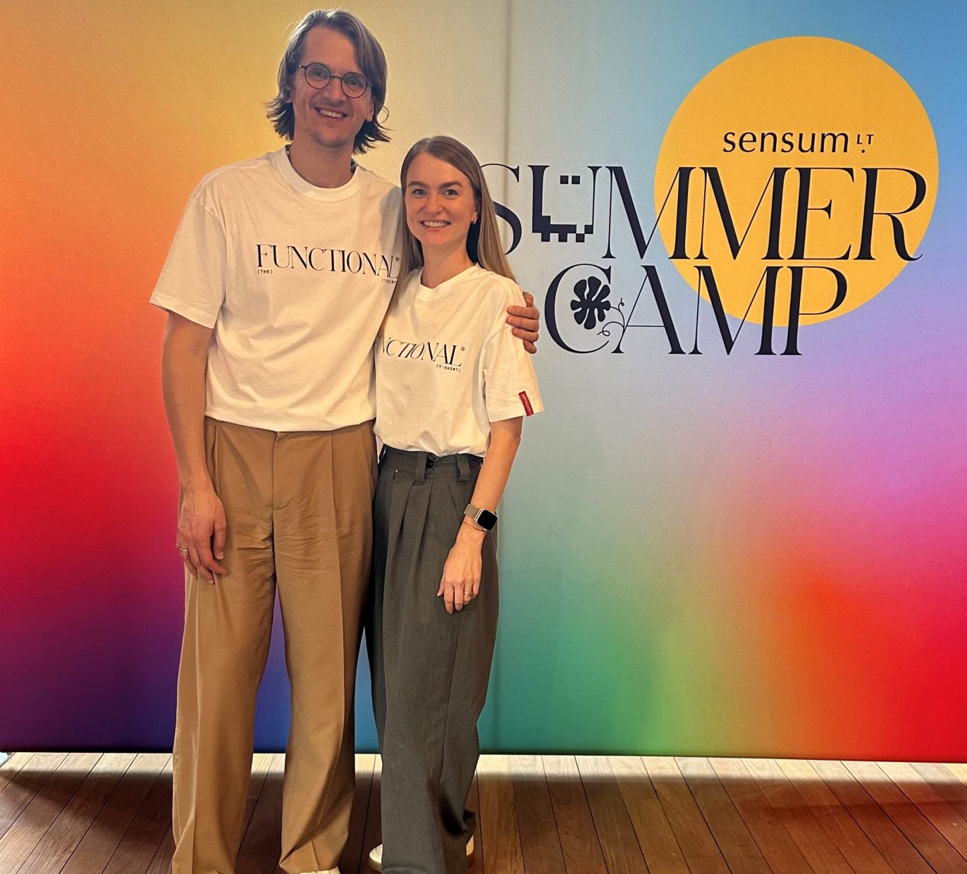 Periodontologas Adomas Auškalnis ir odontologė ortopedė Eglė Viliuvienė